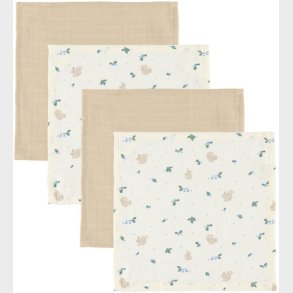 Cam Cam Vaskeklude - Musselin - 4-pak - Blueberries