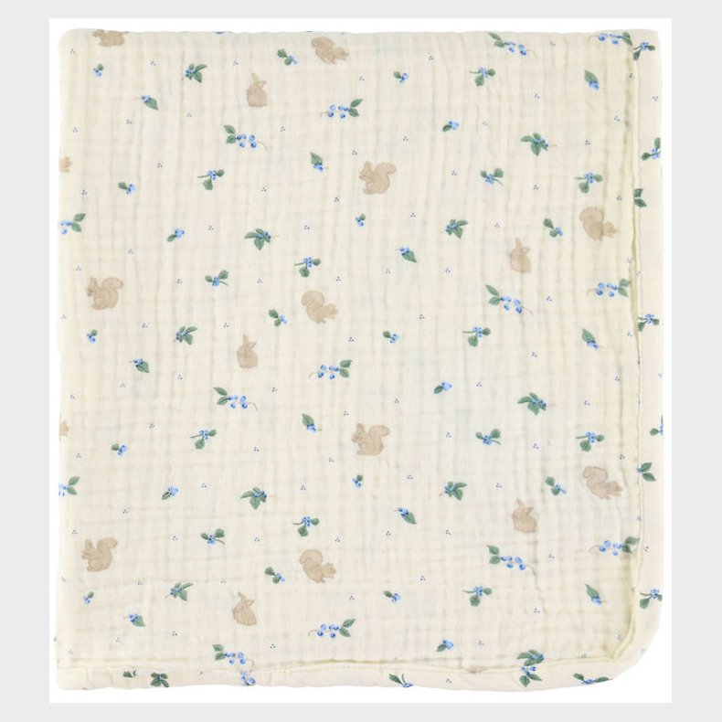 Cam Cam T�ppe - Musselin - 100x100 cm - Blueberries