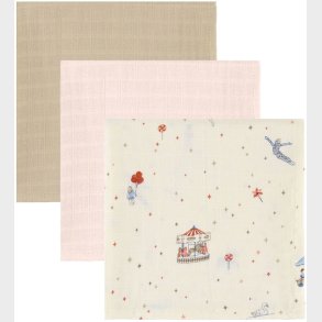 Cam Cam Stofbleer - 70x70 cm - 3-pak - Carousel