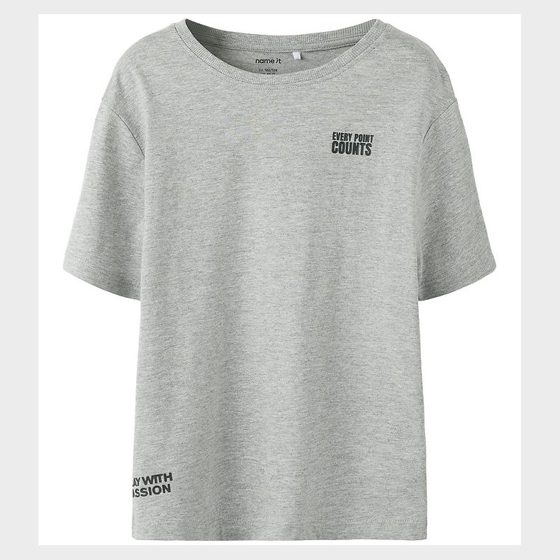Name It T-shirt - NkmTyler - Grey Melange
