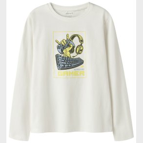 Name It Bluse - NkmVux - Cloud Dancer/Gamer