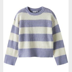 Name It Bluse - Strik - NkfTotina - Lavender Gray