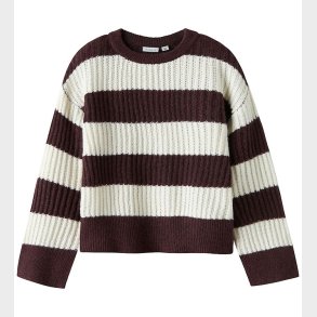 Name It Bluse - Strik - NkfTotina - Oxblood Red