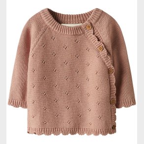 Lil' Atelier Bluse - Strik/Hulm�nster - NbfLaguna - Misty Rose