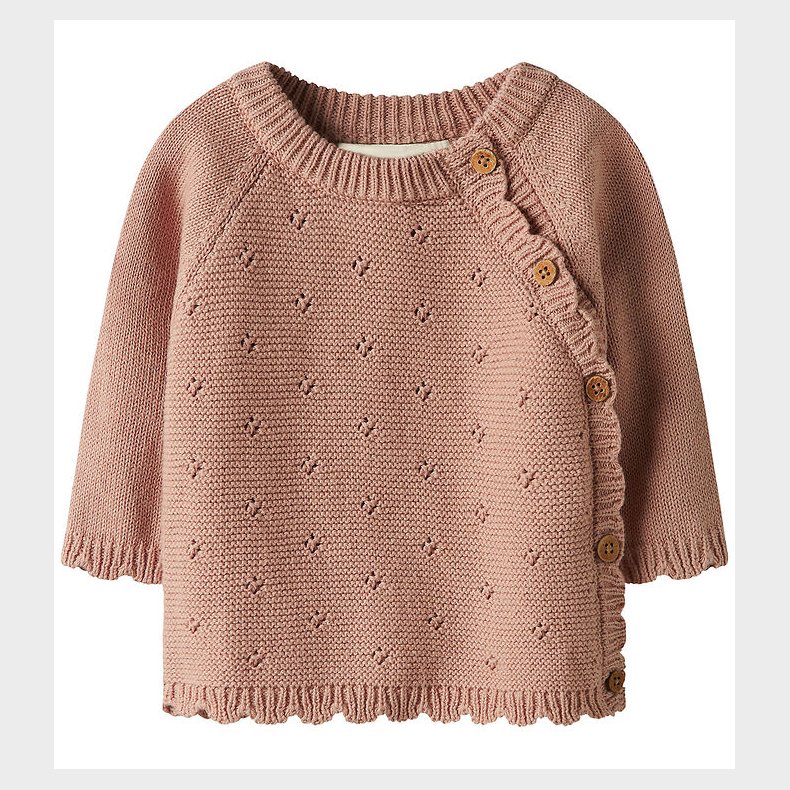 Lil' Atelier Bluse - Strik/Hulm�nster - NbfLaguna - Misty Rose