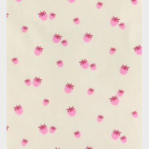 N�rgaard Madsens Senget�j - Voksen - Hvid m. Pink B�r