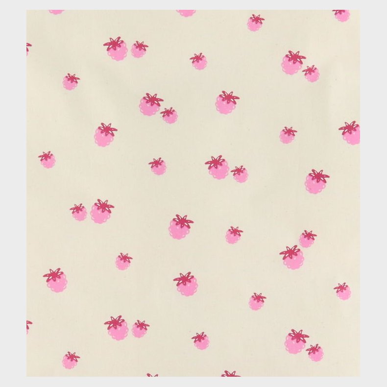 N�rgaard Madsens Senget�j - Voksen - Hvid m. Pink B�r