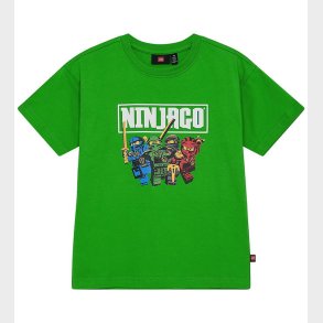 LEGO® Ninjago T-shirt - LwTaffy 621 - Gr�n m. Print