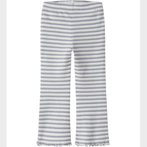 Name It Bukser - Rib - NmfTaias - Lavender Gray/Cloud Dancer