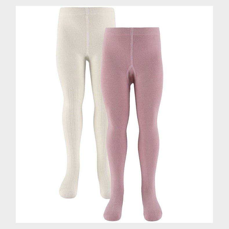 Name It Str�mpebukser - NmfTytte - 2-pak - Dawn Pink/Cloud Dance