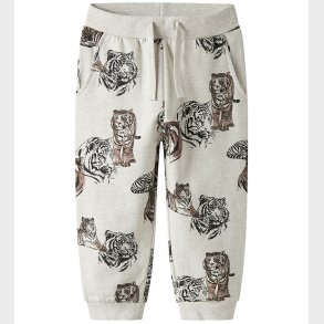 Name It Sweatpants - NmmThorne - Peyote Melange m. Print