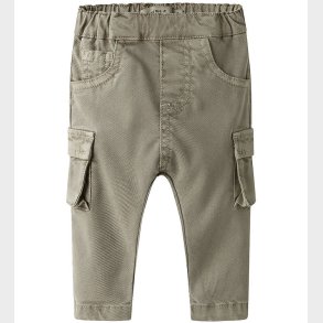 Name It Bukser - Baggy Cargo - NmmBen - Chinchilla