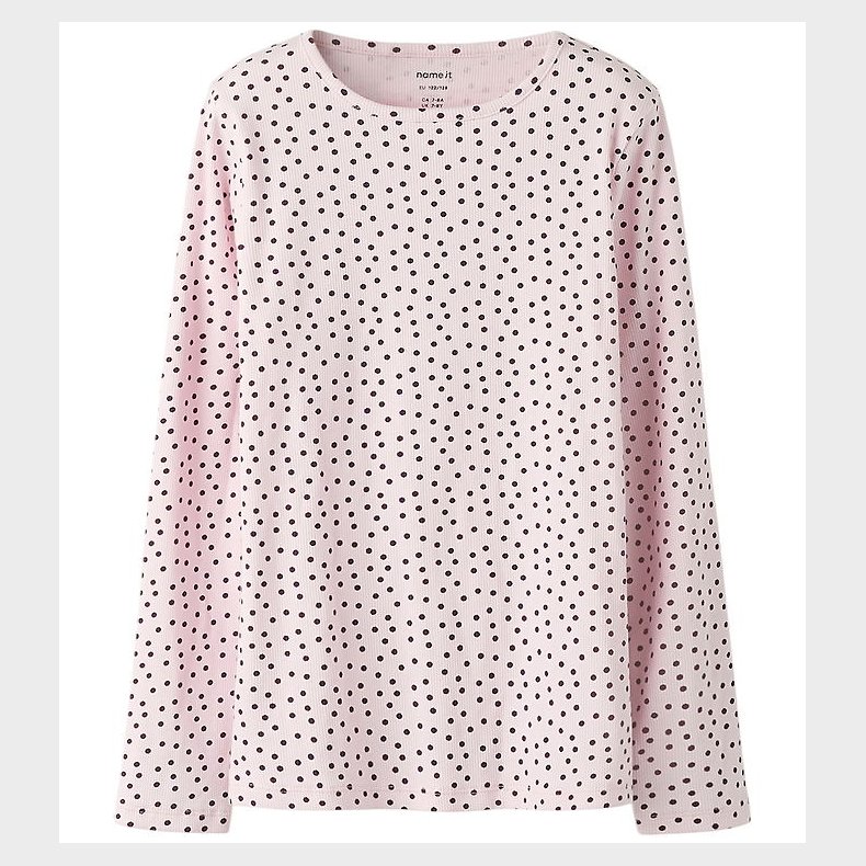 Name It Bluse - Rib - NkfTenna - Tender Touch m. Prikker