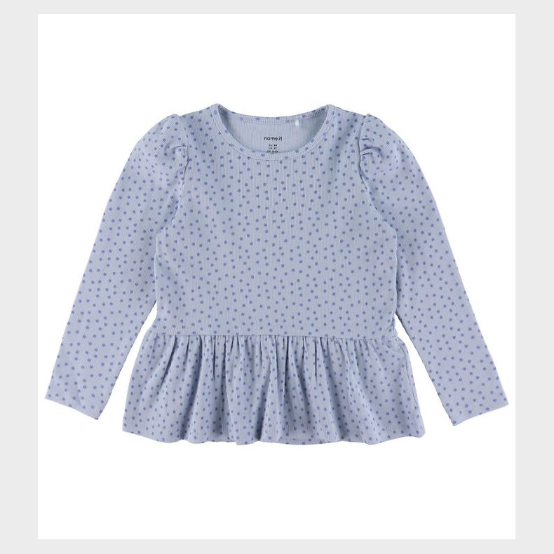 Name It Bluse - NmfTenna - Xenon Blue