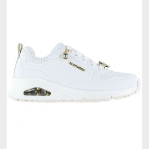 Skechers Sko - Girls Uno Gen1 - Trendy Jewels - White