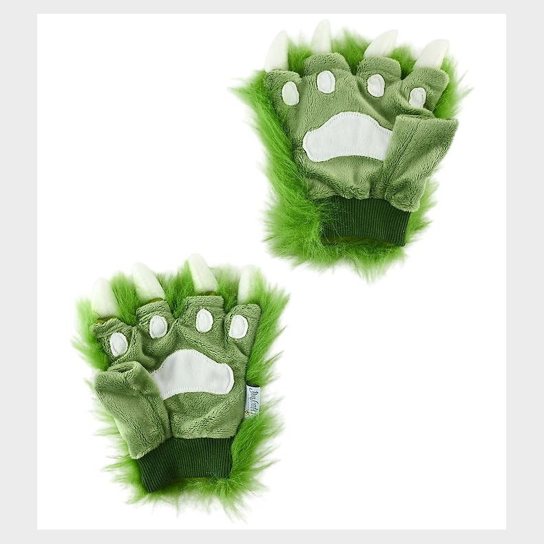 Den Goda Fen Udkl�dning - Dinosaur Claws - Green