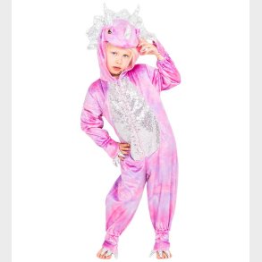 Den Goda Fen Udkl�dning - Triceratops - Pink Disco