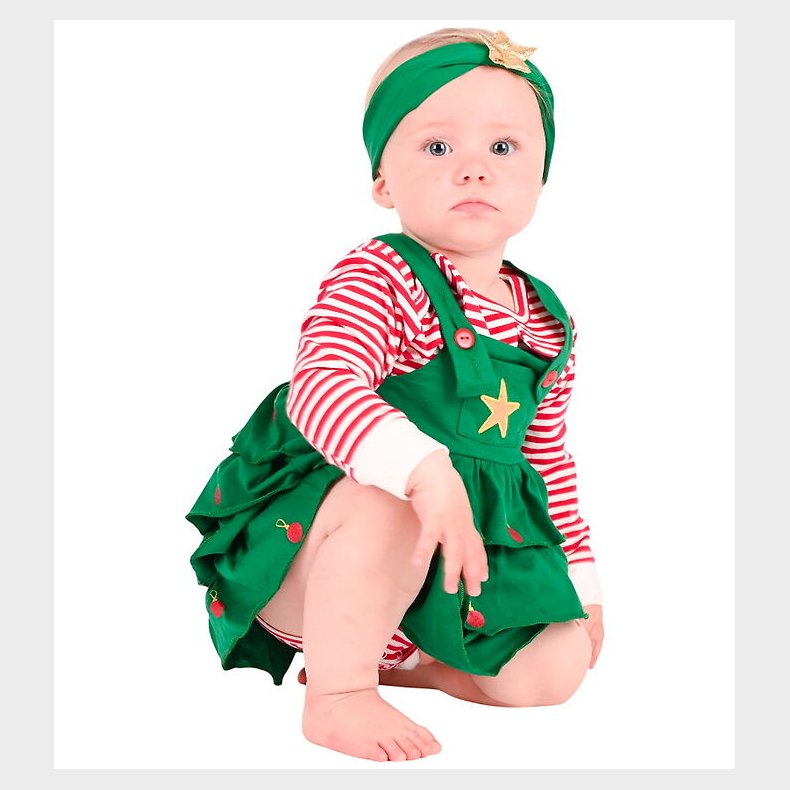 Den Goda Fen Udkl�dning - Christmas Tree Dress