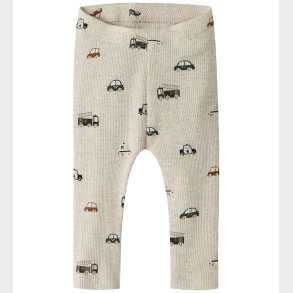 Name It Leggings - Rib - NbmThue - Peyote Melange