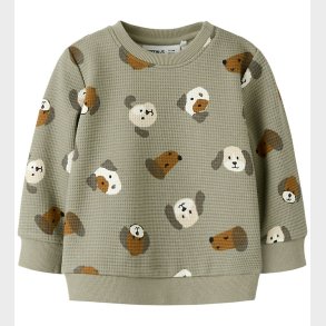 Name It Sweatshirt - Vaflet - NbmTimm - Shadow m. Print