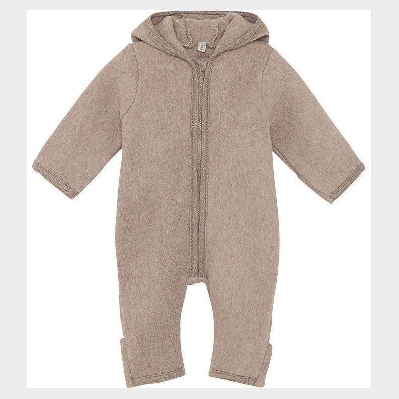 Huttelihut K�redragt - Fleece - Savannah Melange m. �rer