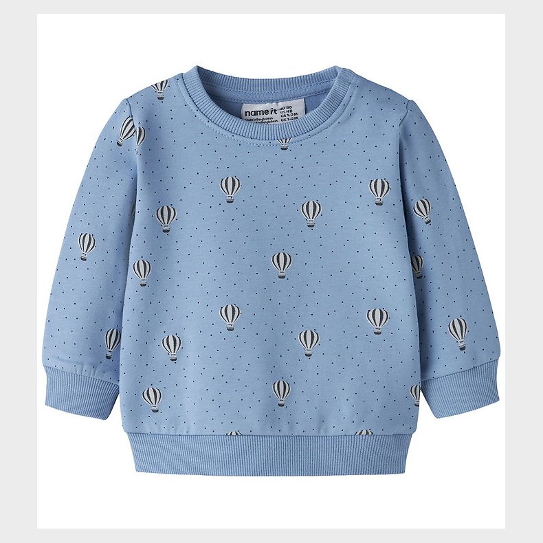 Name It Sweatshirt - NbmVimmer - Endless Sky/Air Balloon