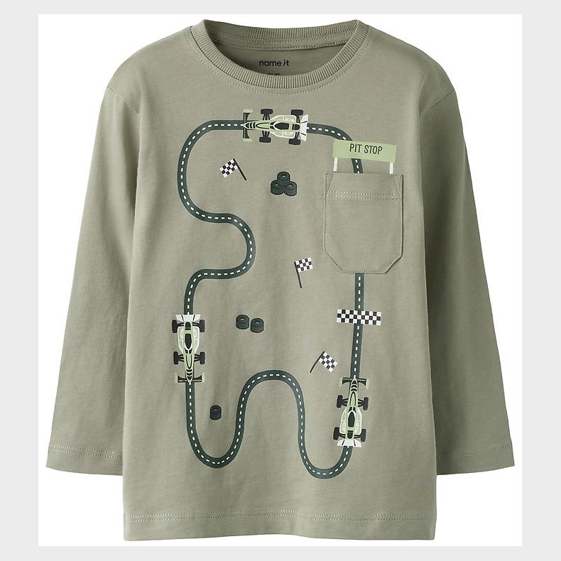 Name It Bluse - NmmVilian - Shadow/Racing