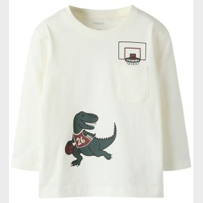 Name It Bluse - NmmVilian - Cloud Dancer/Dino Basket