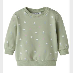 Name It Sweatshirt - NbfVimone - Swamp/Flowers