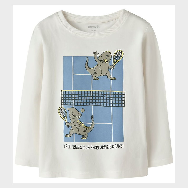 Name It Bluse - NmmVux - Cloud Dancer/Dino Tennis