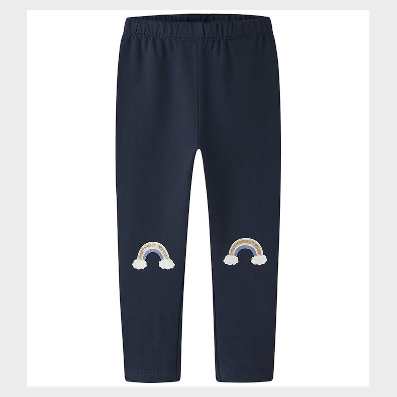 Name It Leggings - Sweat - NmfDavina - Navy Blazer/Rainbow