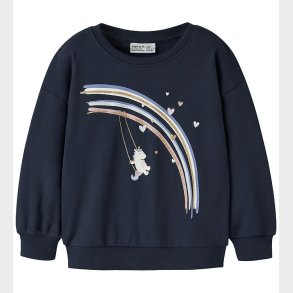 Name It Sweatshirt - NmfValona - Navy Blazer/Unicorn Rainbow