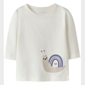 Name It Bluse - NbfVubie - Cloud Dancer/Snail