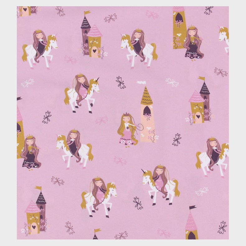 N�rgaard Madsens Senget�j - Poplin - Voksen - Lilla m. Prinsesse