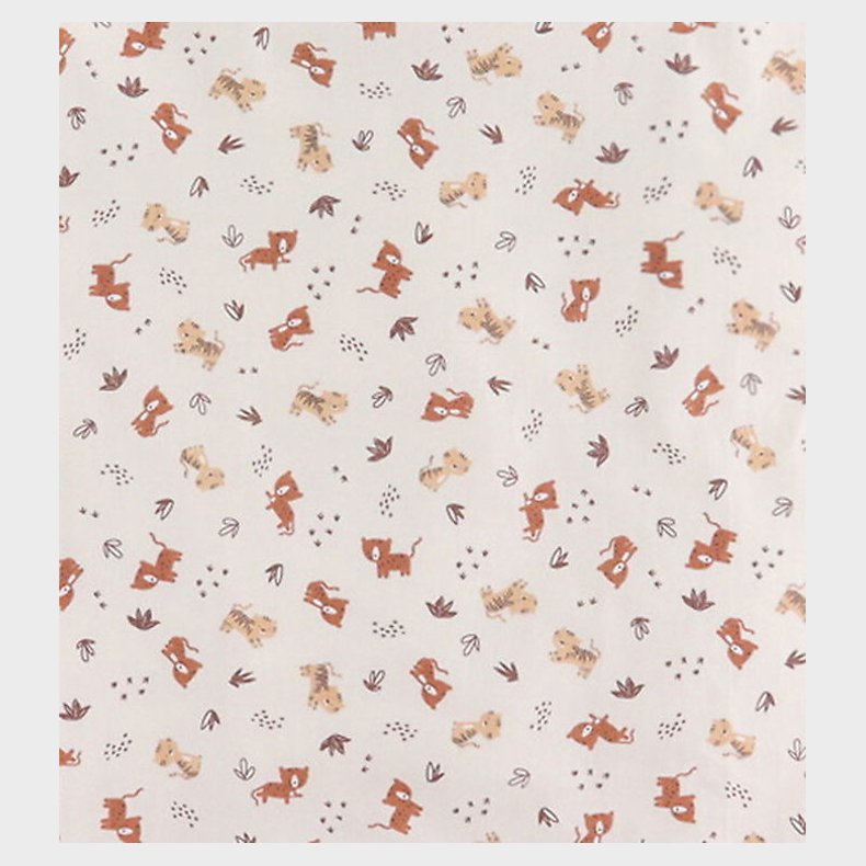 N�rgaard Madsens Senget�j - Baby - Hvid m. Dyr