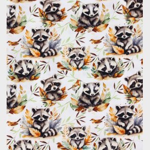 N�rgaard Madsens Senget�j - Poplin - Baby - Hvid m. Vaskebj�rn