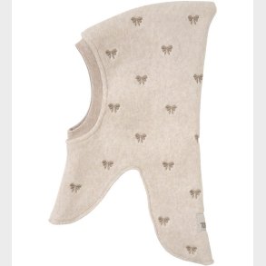 Huttelihut Elefanthue - 2-lags - Fleece - Camel Melange m. Sl�jf