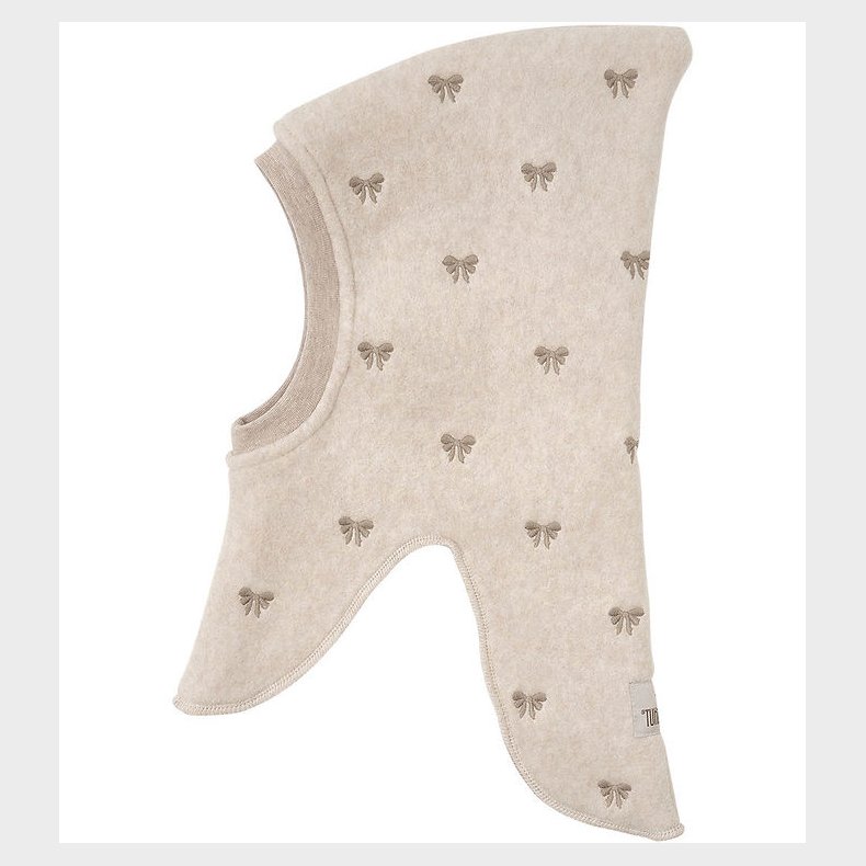 Huttelihut Elefanthue - 2-lags - Fleece - Camel Melange m. Sl�jf