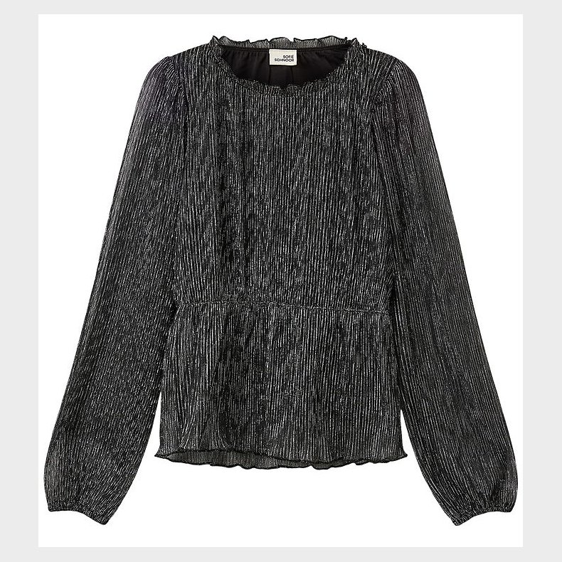 Sofie Schnoor Bluse - Allissy - Sort m. S�lv