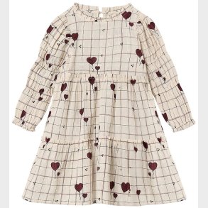 Fliink Kjole - Ilove - Sandshell Heart AOP