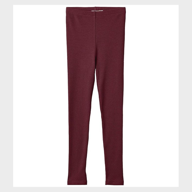 Fliink Leggings - Kenna - Rib - Burgendy