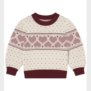 Fliink Bluse - Strik - Hearty - Sandshell