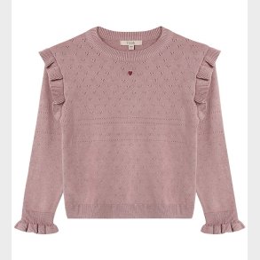 Fliink Bluse - Strik - Fame O-Neck - Woodrose