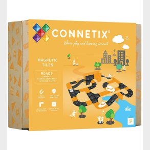 Connetix Magnets�t - 16 Dele - Ramps & Intersections Pack
