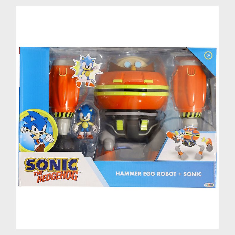 Sonic Robot - 25 cm - Hammer Egg Robot + Sonic