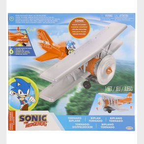 Sonic Flyvemaskine m. Lyd - Tornado Biplane
