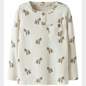 Lil' Atelier Bluse - NmmLayo - Coconut Milk/Donky