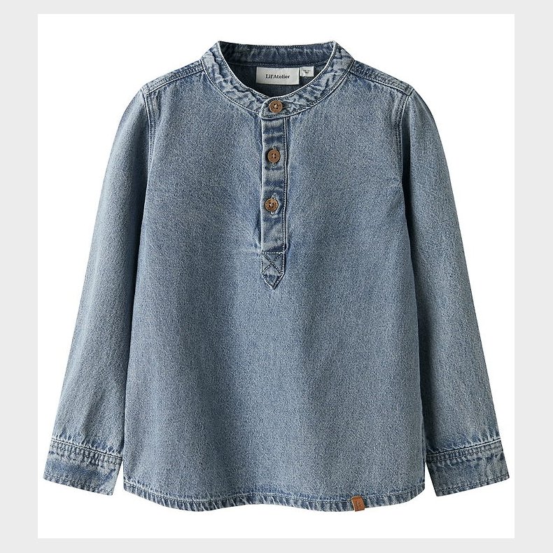 Lil' Atelier Skjorte - NmmTaya - Medium Blue Denim
