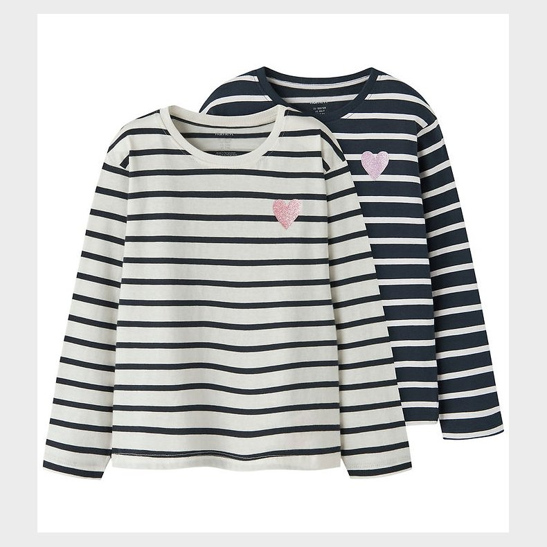 Name It Bluser - 2-pak - NkfTenisa - Salute/Gardenia