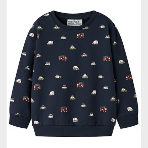 Name It Sweatshirt - NmmThuen - Navy Blazer m. Print